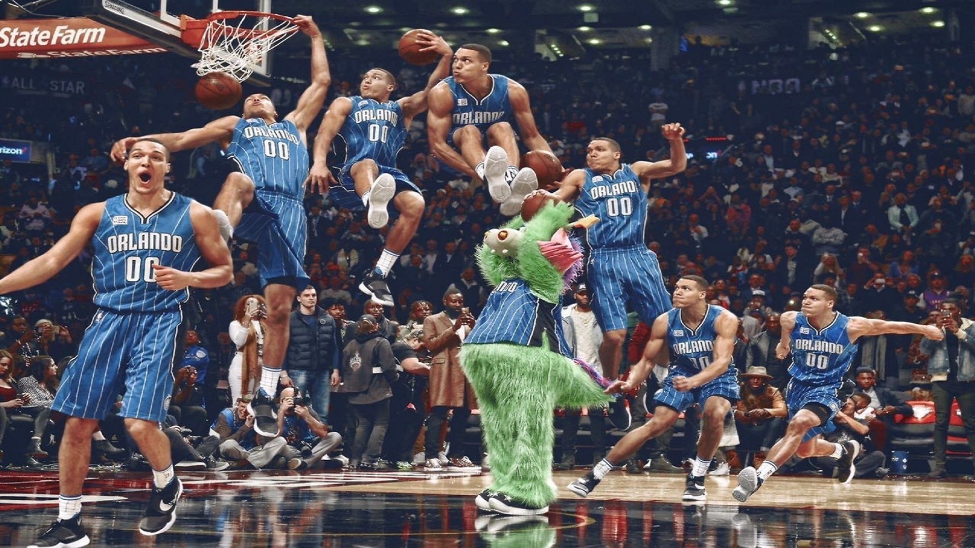 DB电竞官网登录-NBA总决赛之夜，阿什拉夫大场面先生，当足球巨星跨界点燃篮球殿堂